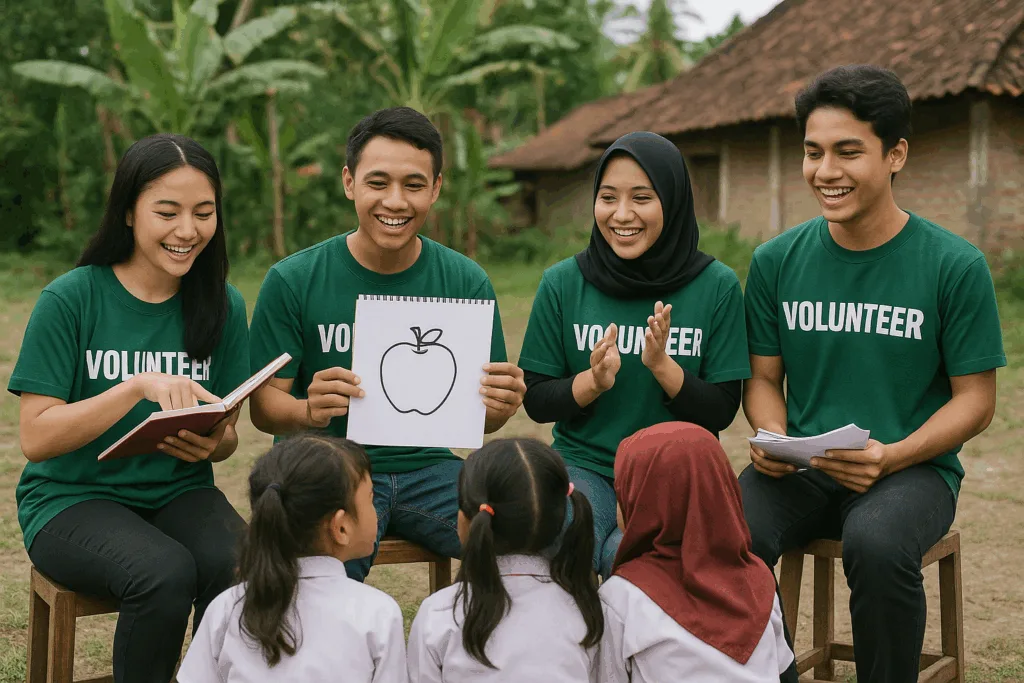 Contoh Kegiatan Volunteer yang Menginspirasi di Indonesia